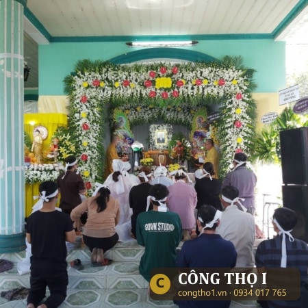 Cổng hoa tang lễ Công Thọ I