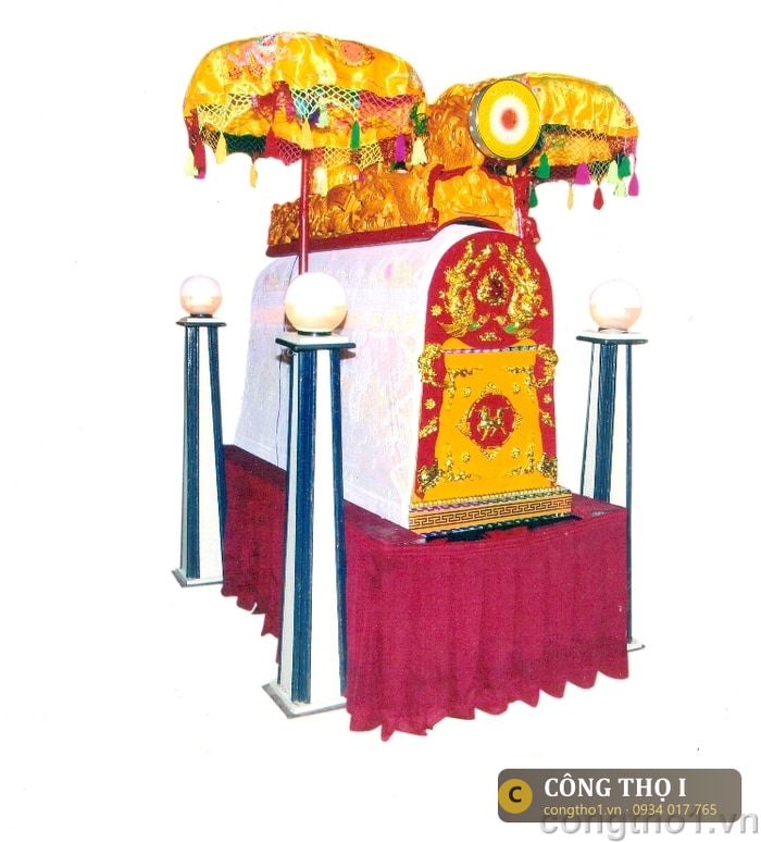 Trang trí hoa tang lễ Công Thọ I