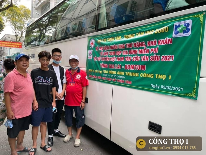 Chuyến xe thiện nguyện Công Thọ I - hình 6
